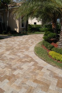 Gold Travertine Pavers