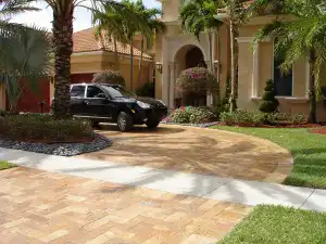Gold Travertine Pavers