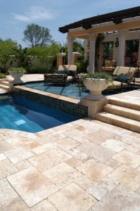 Gold Travertine Pavers