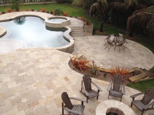 Walnut Travertine Pavers