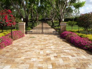 Gold Travertine Pavers