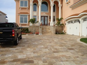 Gold Travertine Pavers