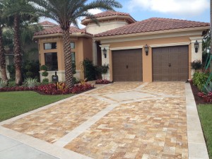 Gold Travertine Pavers