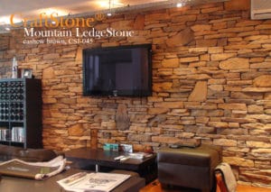 Cashew Brown Mountain Ledgestone