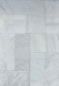 Ice White Marble Pavers - Leather Finish (See Dimensions for Available Sizes)