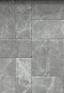 Tundra Grey Marble Pavers - Leather Finish (See Dimensions Tab for Available Sizes)