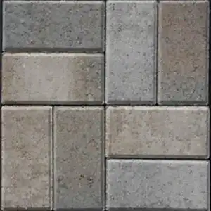 Gem Pavers Amaretto Mix (White Cement)