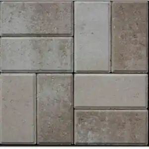 Gem Pavers Coral/Tan/White Mix (White Cement)