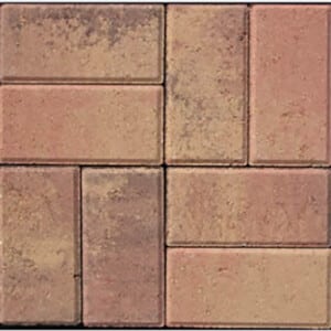 Gem Pavers Old Chicago Blend (White Cement)