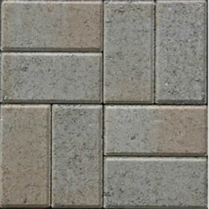 Gem Pavers Tan/Grey Mix (Grey Cement)