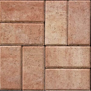 Gem Pavers Orange Coral