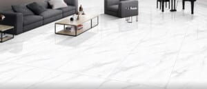 Portofino Porcelain Tile, Pure Bliss White, 24" x 48"