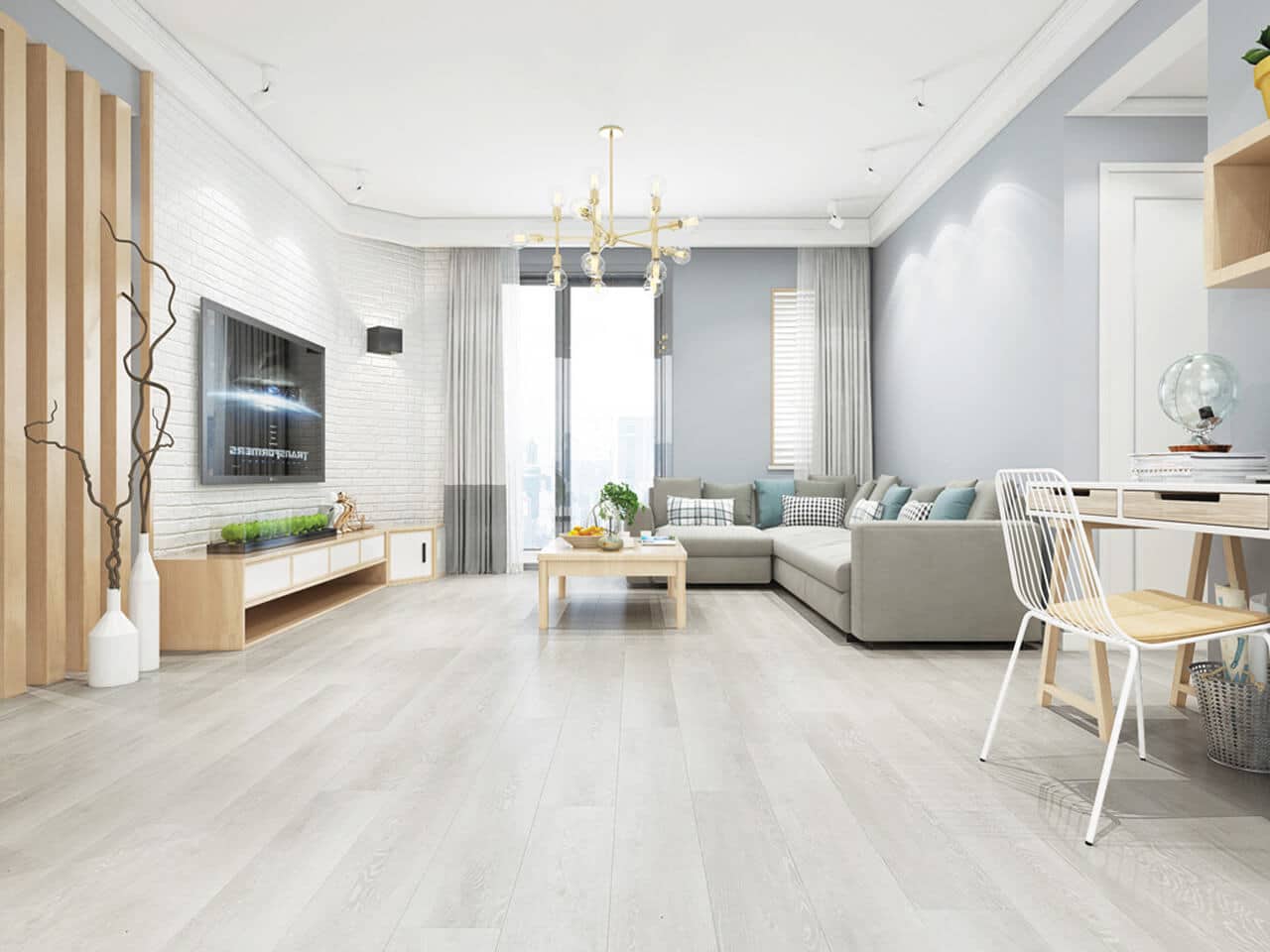 5mm Luxury Vinyl Plank Flooring Ibis White  Vinyl Flooring Melbourne -  Designer Tile Company