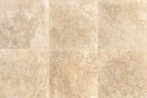 PORCELAIN 24X24 TRAVERTINE CROSS CUT CREAM