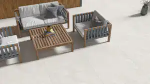 Portofino Porcleain Pavers - Verona White