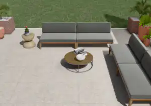 Portofino Porcleain Pavers - Ceppo Ivory