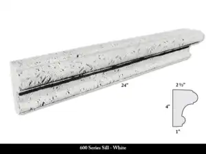 600 Series Sill - White