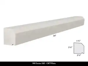 900 Series Sill - Off White