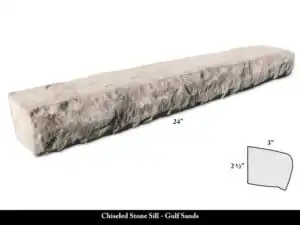 Chiseled Stone Sill - Gulf Sands