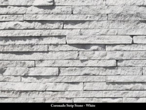 Coronado Strip Stone - White