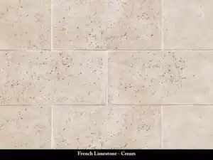 French Limestone - Cream