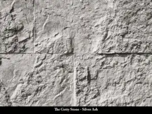 The Getty Stone - Silver Ash